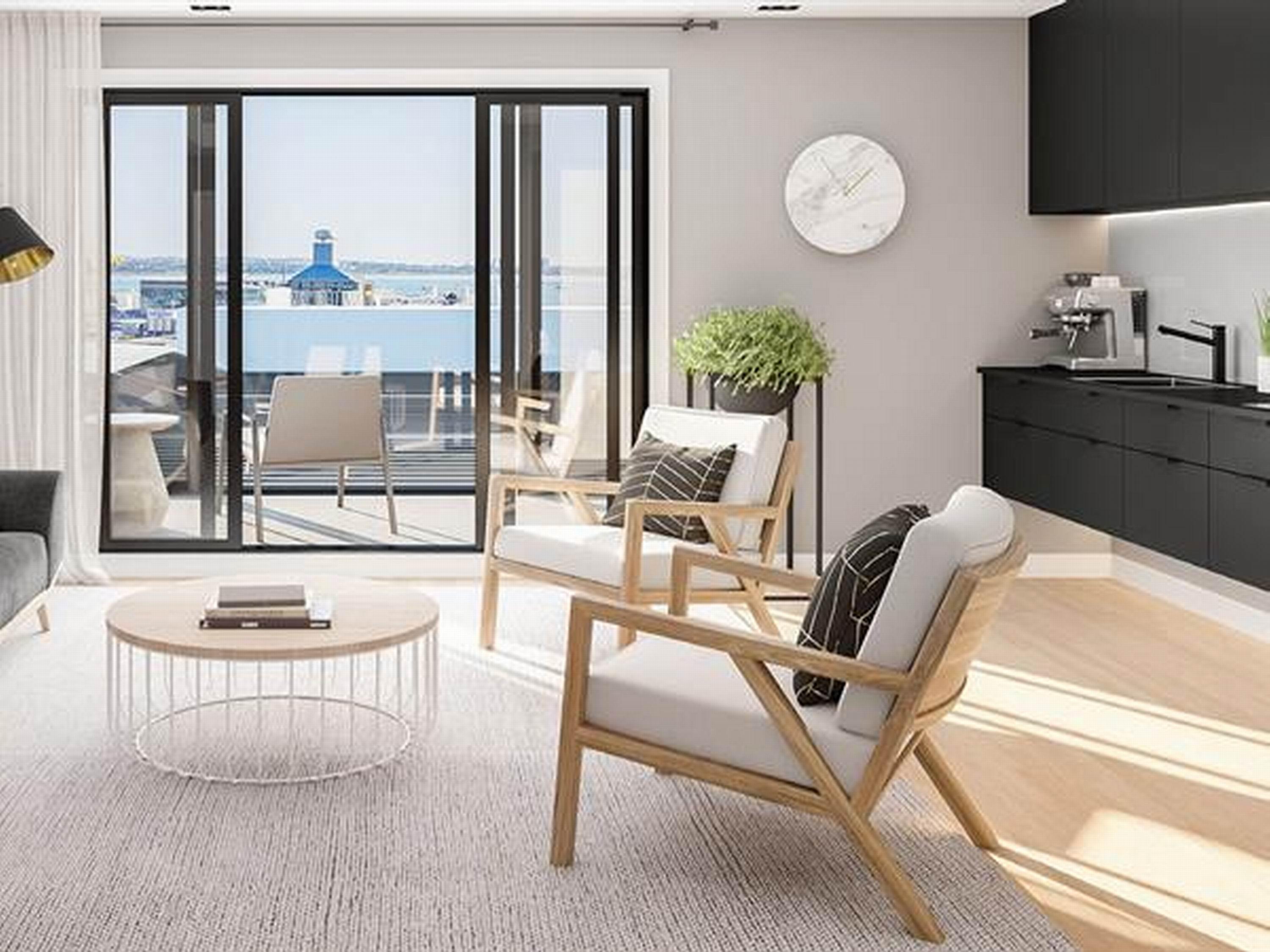 Swiss-Belsuites Victoria Park Auckland Dış mekan fotoğraf Interior of a typical apartment